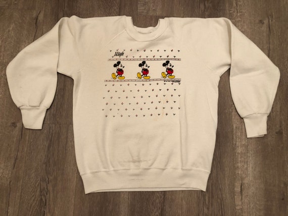 Vintage Mickey Mouse graphic sweatshirt Utah - image 1