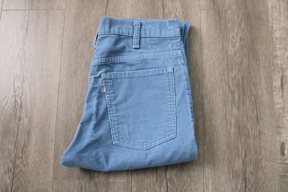 Levi's Corduroy Pants / Blue Bell Bottom Pants