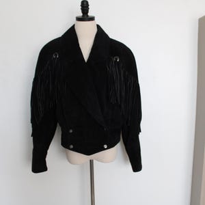 90s Fringe Jacket - Etsy