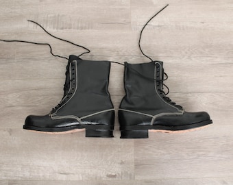 Vintage Lace Up Boots / Men's Size 9.5