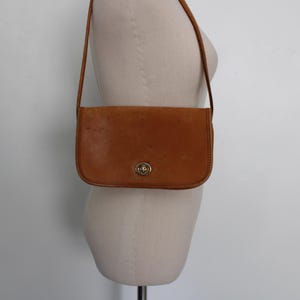 Schultergurt Ledertasche/ Braun/Y2K/Schulter/langer Gurt