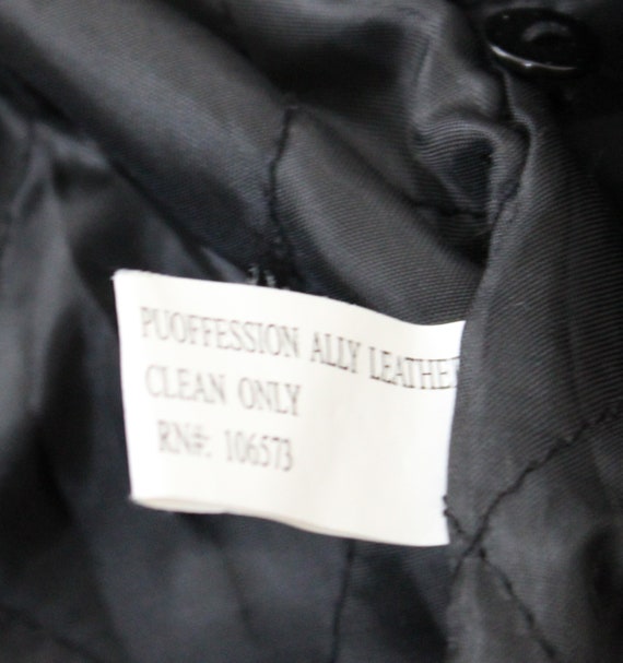 Men Bomber Leather Jacket. USA Patchwork. Eagle P… - image 9