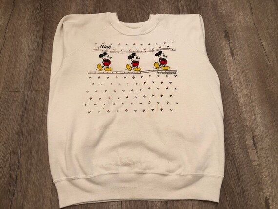 Vintage Mickey Mouse graphic sweatshirt Utah - image 2