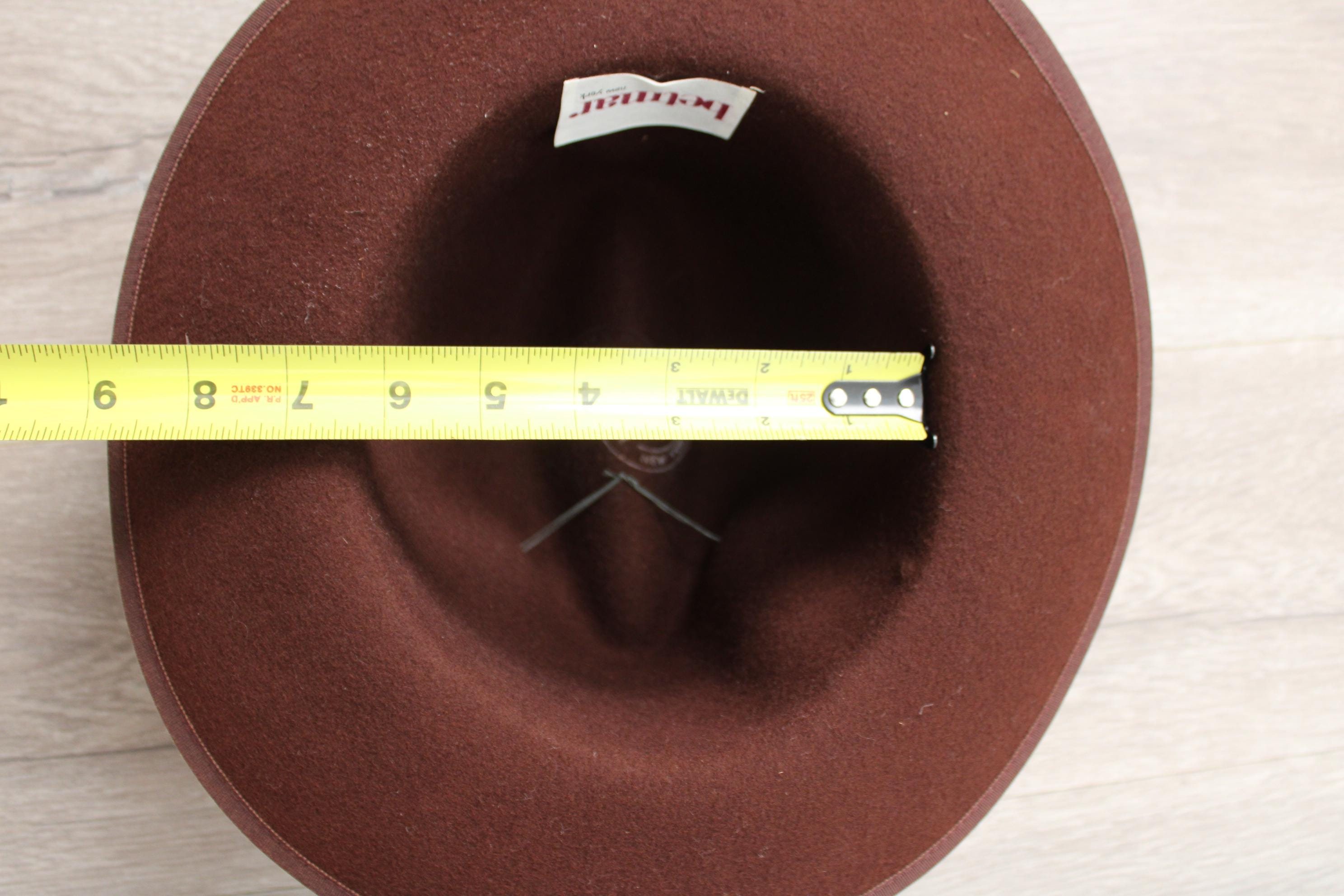Vintage BETMAR Tan Fabric Fedora Hat Betmar Fedora Hat: 100% Wool Felt With Feather Accent  main image 2