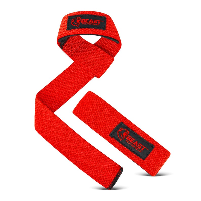 Weight Lifting Straps Dead Lift Straps Neoprene Padded Non Slip