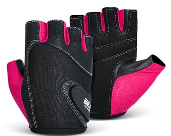 Gloves Weight Lifting Leather Crochet Back Padded Fingerless Gym Fitness Glove Gloves Weight Lifting Leather Crochet Back Padded Fingerless Gym Fitness Glove