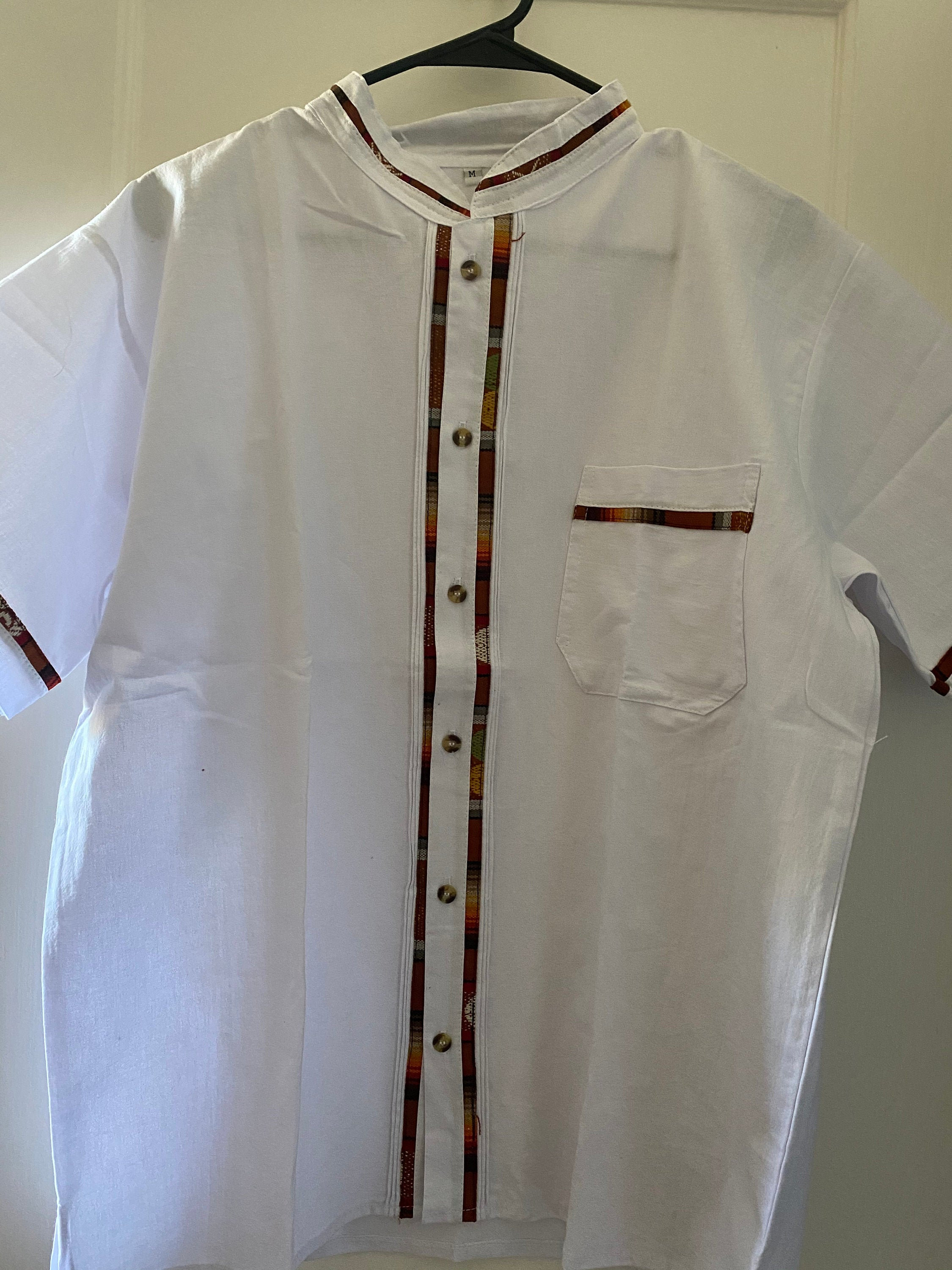Mens Mexican Traditional Shirt. Guayabera for Men. Summer Etsy