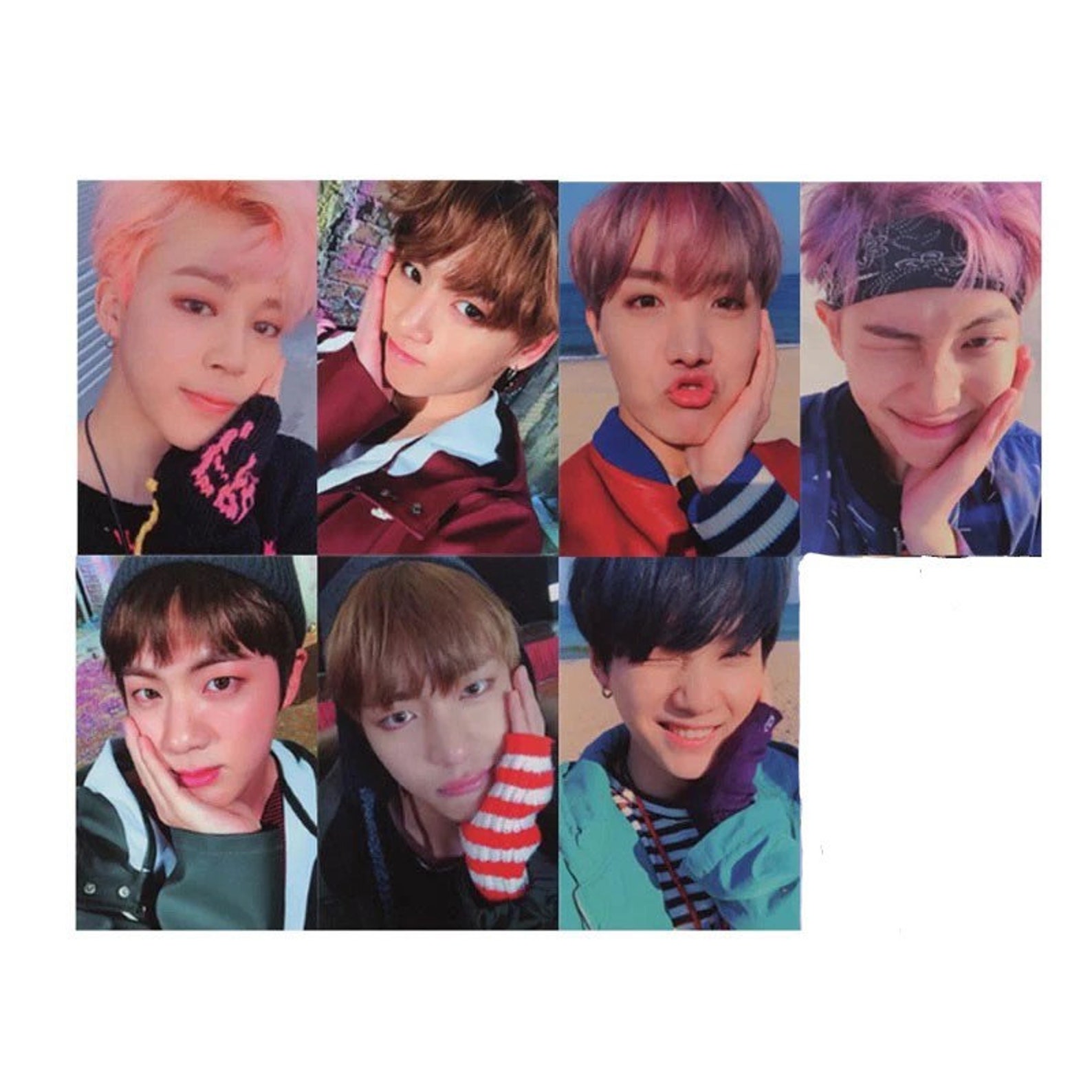 BTS You Never Walk Alone UNOFFICIAL OFFICIAL Photocards Etsy