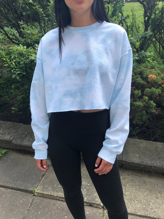 Oversized tie dye crewneck sweatshirt Clearance
