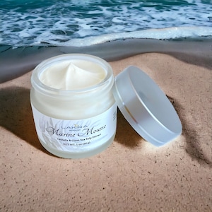 Best face moisturizer for all skin types -Organic Light Face Cream with Sea Kelp Extract- Hydrating face moisturizer-Vegan