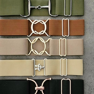 2 Inch Elastic Adjustable Belts- Snaffle Bit, Surcingle, Circle and More