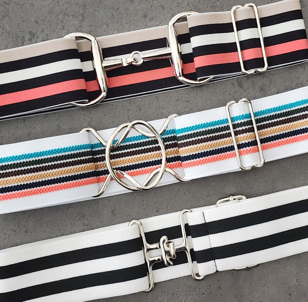 2 Inch Elastic Adjustable Belts Snaffle Bit, Surcingle, Circle and More Etsy