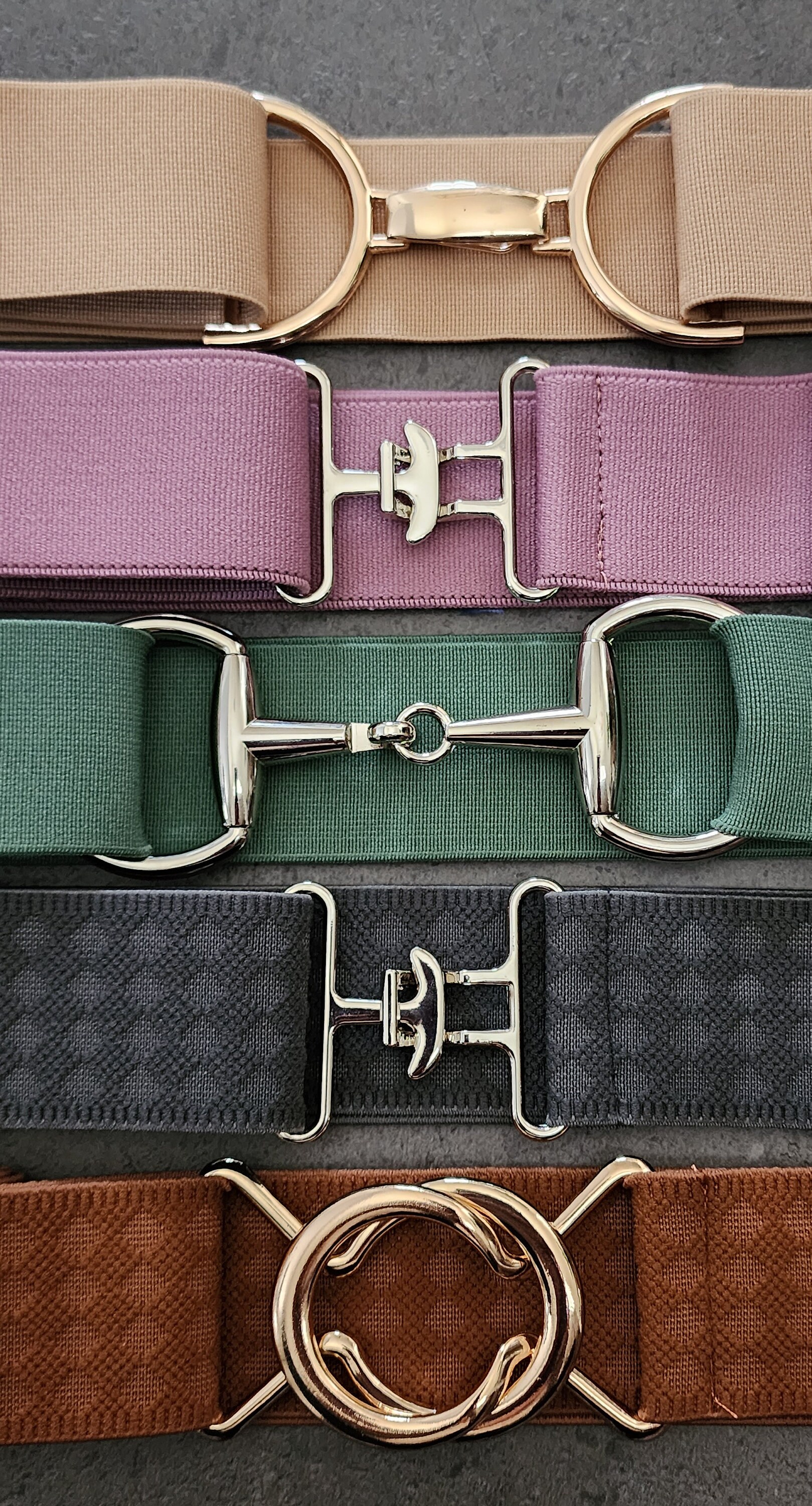 Stretch Equestrian Belt - Infinitely Adjustable Slim-Profile Riding Belt Equestrian Stretch Belts - Timber Ridge Equestrian Center main image 4