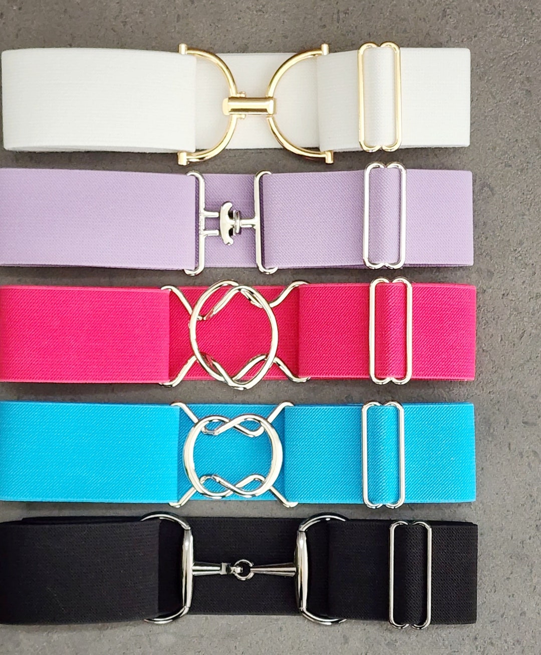 2 Inch Thick Elastic Adjustable Belts Snaffle Bit, Surcingle, Circle and More Etsy