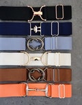 1.5 Inch Soft, Thick Adjustable Elastic Equestrian Horse Riding Belts- Surcingle, Snaffle Bit, Circle, Clip Buckles