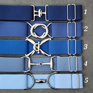 1,5-Zoll-Farbtöne Elastische Verstellbare Gürtel