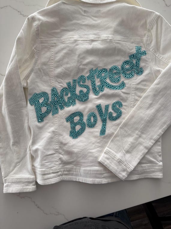 Bedazzled Backstreet Boys Denim Jacket