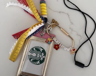 Back to School Badge Lanyard