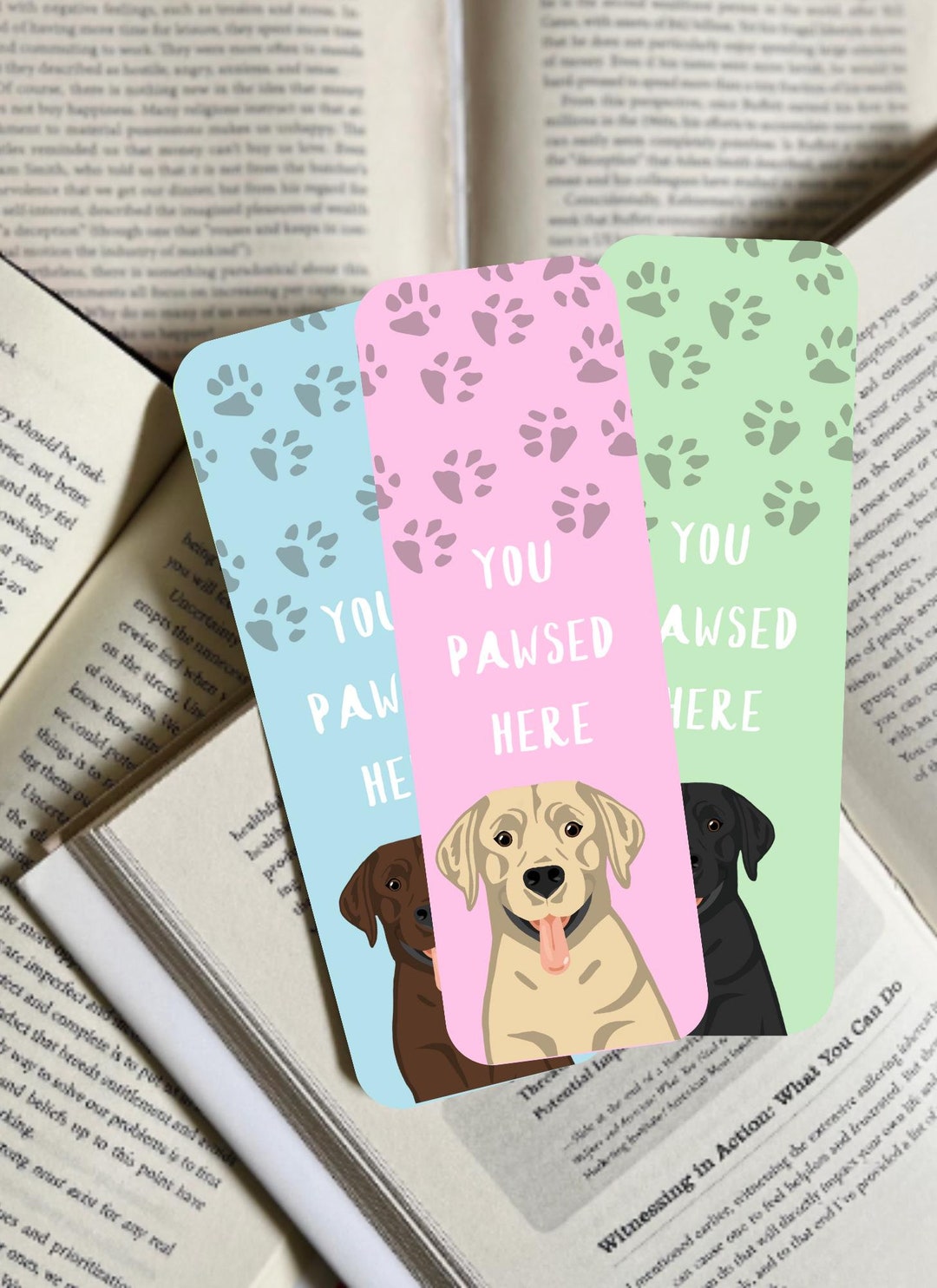 Labrador Bookmark Custom Labrador Retriever Bookmark | Dog Gift | Lab Dog Gift - Etsy