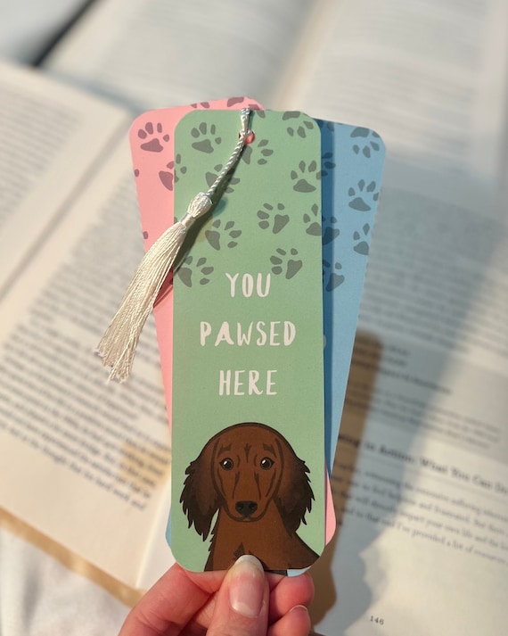 Bookmark - PERSONALIZED - Weiner Dog - Dachshund Bookmark - PERSONALIZED - Weiner Dog - Dachshund