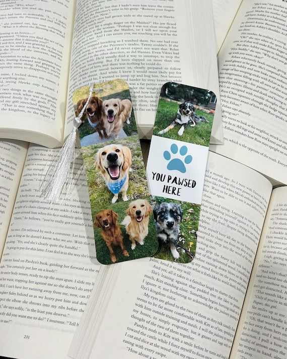 Custom Dog Bookmark | Custom Pet Bookmark | Pet Bookmark | Dog Bookmark | Dog Gift | Personalized Bookmark