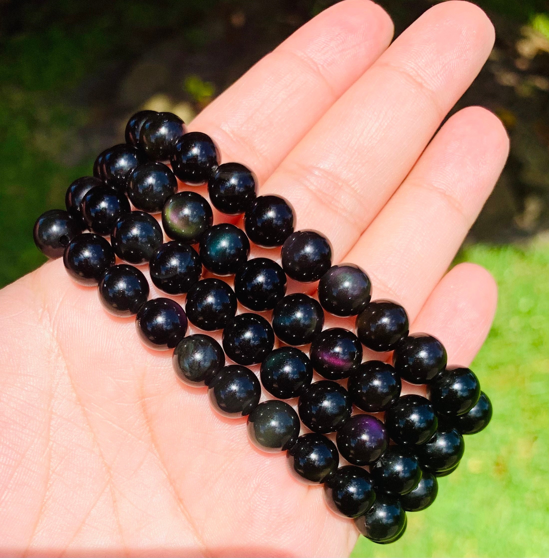 【専用】ブルーオブシディアンなど Blue sheen obsidian - Etsy 日本