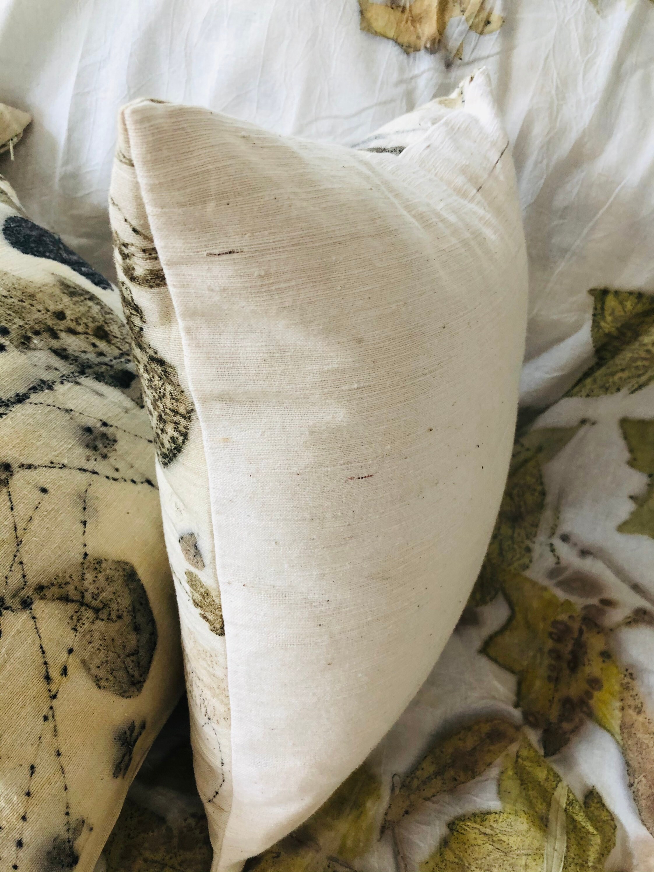 Hand woven Natural dyed Pillow Cover Hand dyed Vintage Pillow Etsy