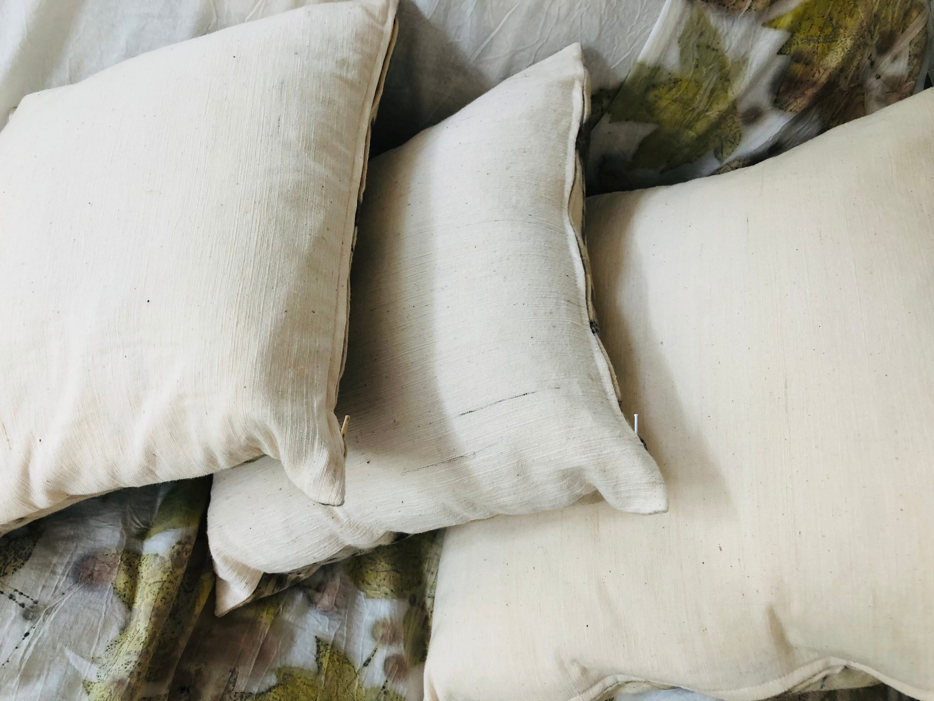 Hand woven Natural dyed Pillow Cover Hand dyed Vintage Pillow Etsy