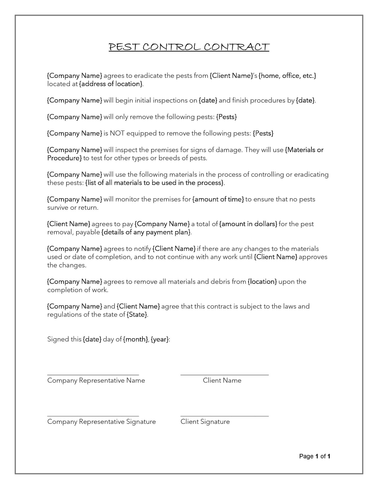 Easy To Edit Pest Control Contract Microsoft Word Pest Etsy easy-to-edit-pest-control-contract-microsoft-word-pest-etsy