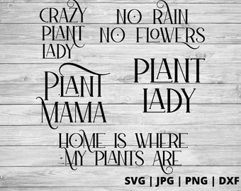 Plant lady SVG BUNDLE | plant shirt svg | plant svg | plant dame cadeau | kamerplanten svg | plant moeder svg | plant svg design | tuin svg