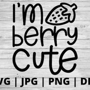 Jestem jagodowo słodki SVG | noworodek SVG | baby shower SVG | nowe dziecko SVG | zabawne dziecko SVG | dziecięcy kombinezon SVG | kombinezon SVG