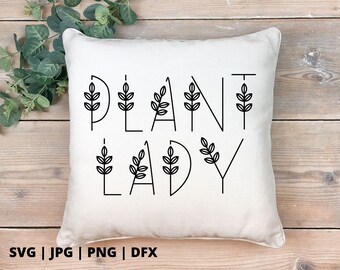 Plant dame SVG | plant shirt svg | plant svg | plant dame cadeau | kamerplanten svg | plant moeder svg | plant svg design | tuin svg