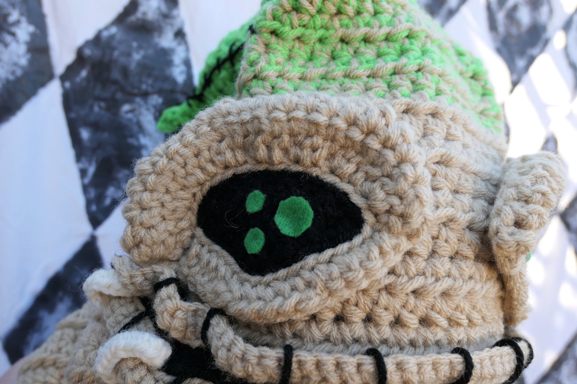 Oogie Boogie Inspired Nightmare Before Christmas crochet hood/ Etsy