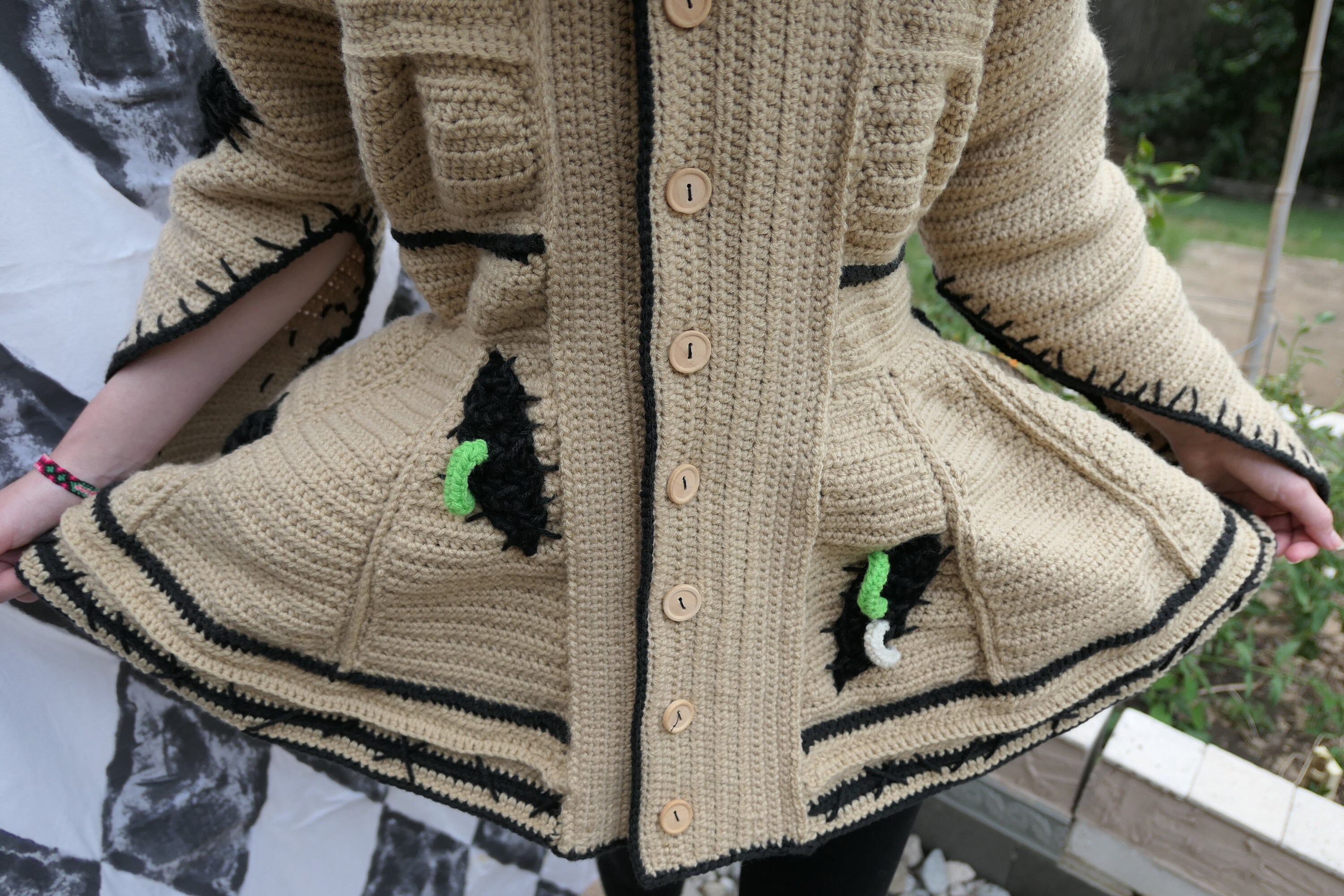 Oogie Boogie Inspired Nightmare Before Christmas Crocheted Etsy