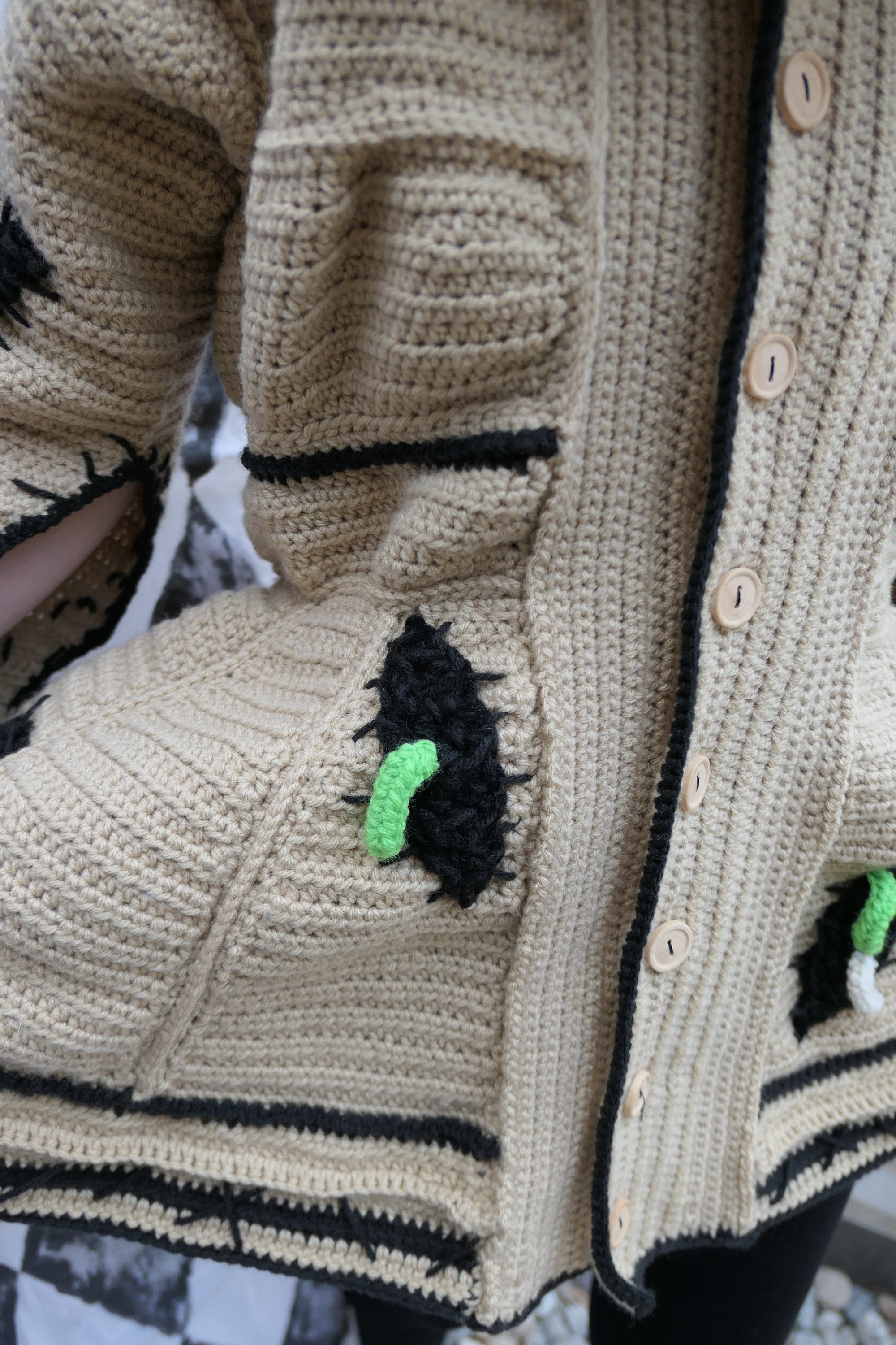 Oogie Boogie Inspired Nightmare Before Christmas Crocheted Etsy