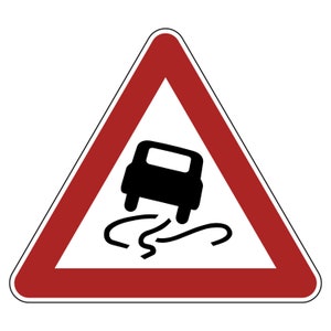 Traffic Signs for Posters, Scrapbooking, Party Decorations
