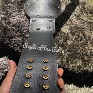 New IWGP / NJPW World Heavyweight Championship V5 Title Belt (3.5mm Zinc) image 6
