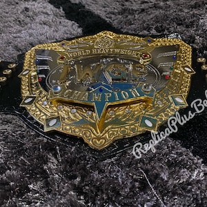 New IWGP / NJPW World Heavyweight Championship V5 Title Belt (3.5mm Zinc)
