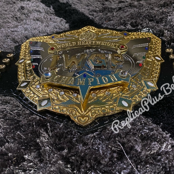 Neuer IWGP / NJPW World Heavyweight Championtitel V5 Titelgürtel (3.5mm Zinc)