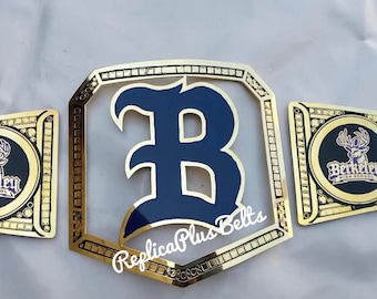 Custom Pro Wrestling Belt, Create Championship title with Your Design, Engraved Company’s Logo on Metal Plate