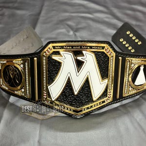 Wedding Wrestling Championship Belt