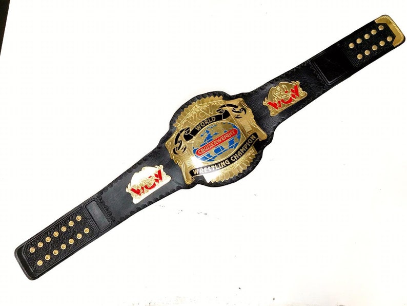 WCW World Cruiserweight Championship Title Belt Replica | Etsy