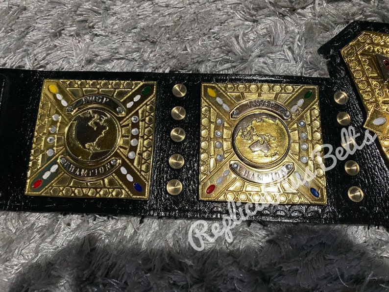 New IWGP / NJPW World Heavyweight Championship V5 Title Belt (3.5mm Zinc) image 5