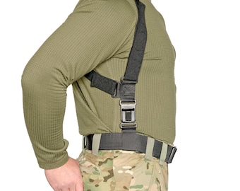 Heavy-Duty Combat Suspenders for Work and Tactical Use