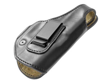 Funda de cuero premium para Glock (portación OWB e IWB)