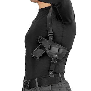 Shoulder, concealed carry (IWB) and belt (OWB) leather holster for CZ82/83 | for Right and Left hand
