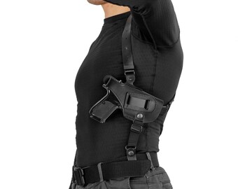 Shoulder, concealed carry (IWB) and belt (OWB) leather holster for CZ82/83 | for Right and Left hand