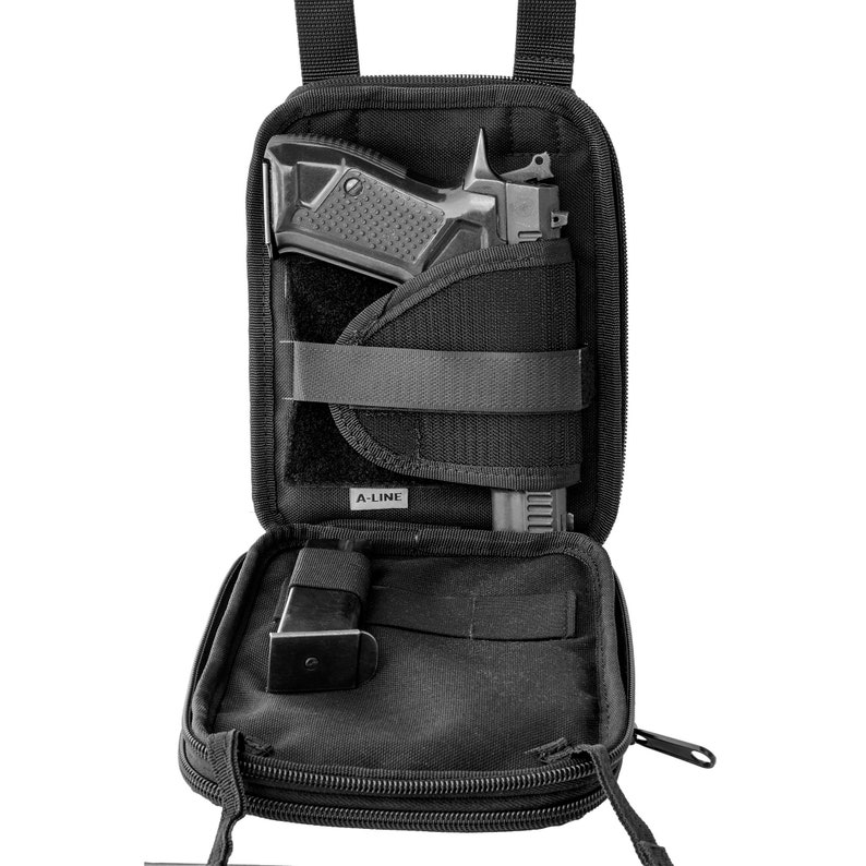 Tactical Select Carry Pistol Pouch / Shoulder Leather Bag Etsy