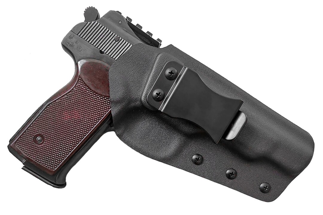 APS stechkin Kydex Inside Belt IWB Gun Holster Carry Secured Concealed CCW Appendix Etsy