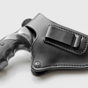 Gürtelholster und Innenholster für Revolver Leder
